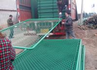 發(fā)往山西寶雞的學校用體育場護欄網(wǎng)